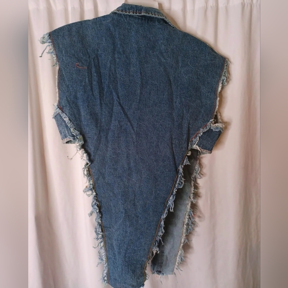 Denim vest NWT - Picture 2 of 2